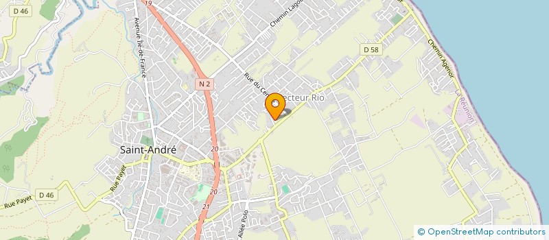 localisation de l'entreprise RUN SERVICES à SAINT-ANDRE