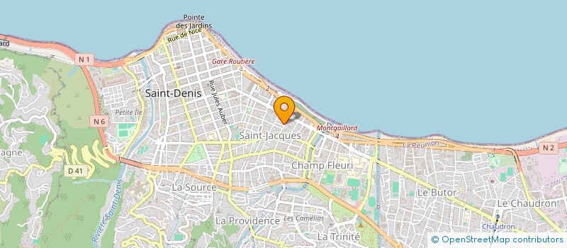 localisation de l'entreprise RUN SOLIDARITE à SAINT-DENIS