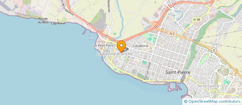 localisation de l'entreprise RUN SPORTS TRADING à SAINT-PIERRE