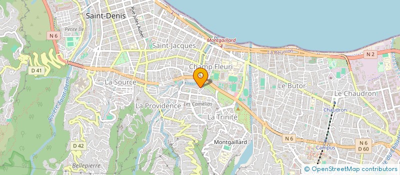localisation de l'entreprise RUN SUN à SAINT-DENIS