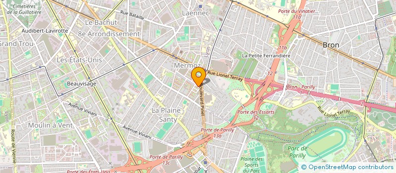 localisation de l'entreprise RUN TRANSPORTS à LYON