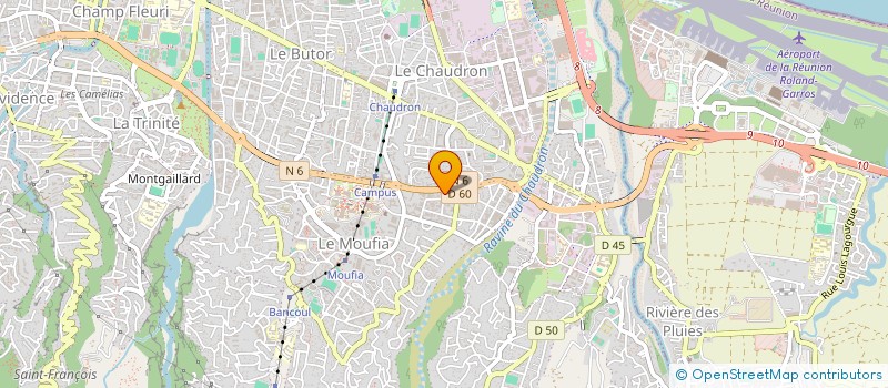 localisation de l'entreprise RUN TV à SAINT-DENIS