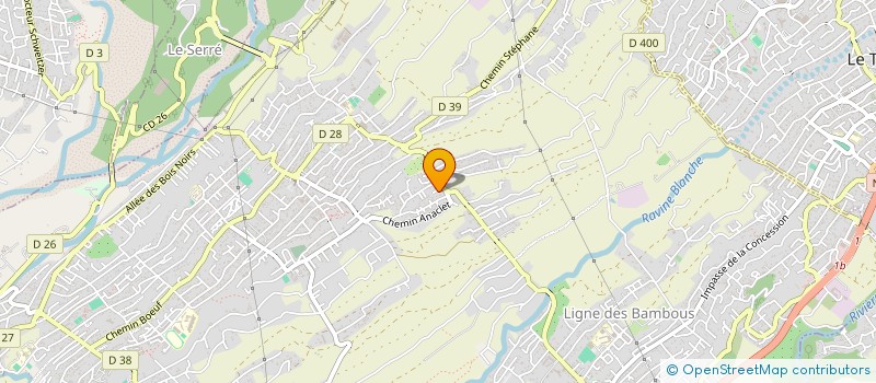 localisation de l'entreprise RUN VAP à SAINT-PIERRE