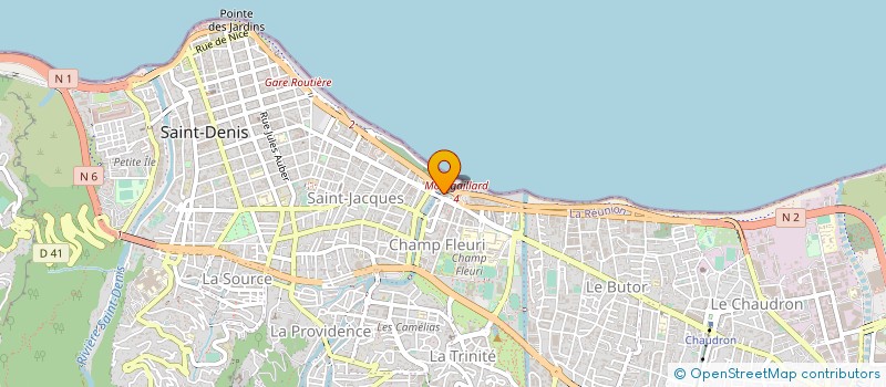 localisation de l'entreprise RUN VO à SAINT-DENIS