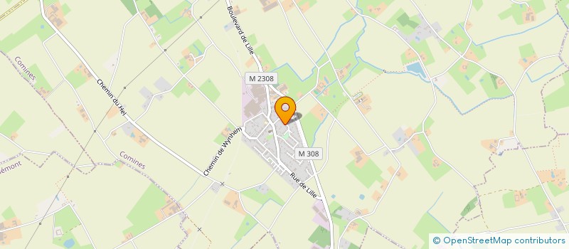 localisation de l'entreprise RUN WITH CELESTINE  COMINES