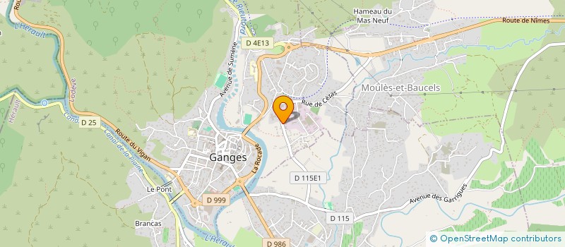 localisation de l'entreprise RUN&WORKOUT CORP  GANGES