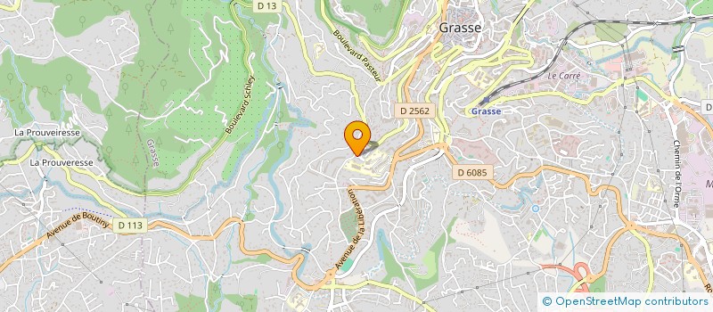 localisation de l'entreprise RUN7STUDIO  GRASSE