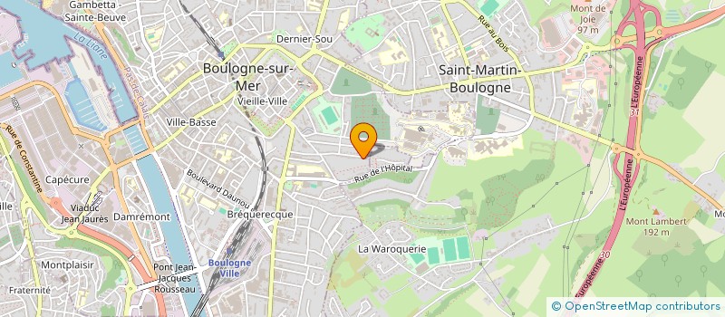 localisation de l'entreprise RUNAWAY DOGS & CO à BOULOGNE-SUR-MER