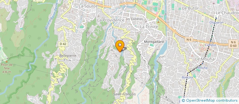 localisation de l'entreprise RUNBOX à SAINT-DENIS