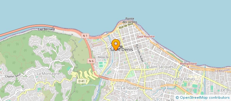 localisation de l'entreprise RUNDAM à SAINT-DENIS