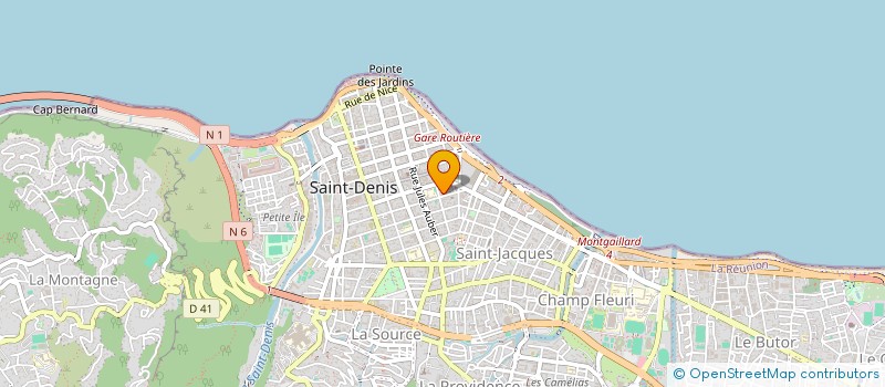 localisation de l'entreprise RUNEO à SAINT-DENIS