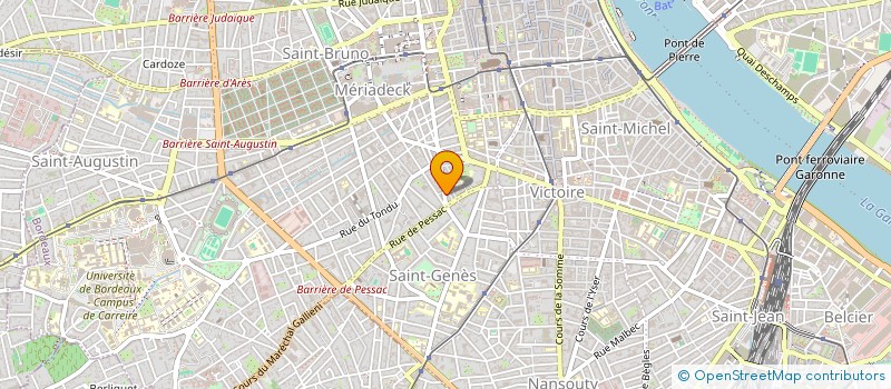 localisation de l'entreprise RUNES  BORDEAUX