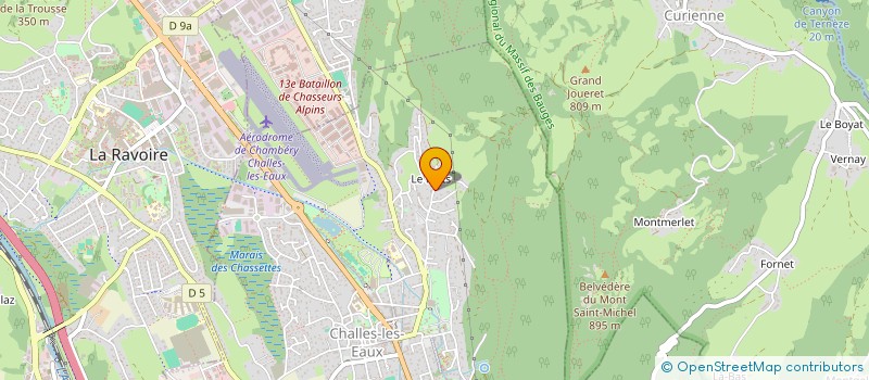 localisation de l'entreprise RUNESKAI  LA MOTTE-SERVOLEX