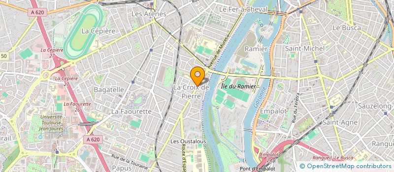 localisation de l'entreprise RUNEXCO à AUCH