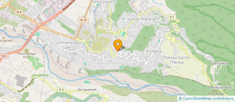 localisation de l'entreprise RUNFLEET LOCATION à LA POSSESSION