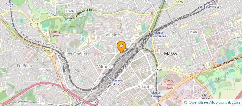 localisation de l'entreprise RUNGIPRO à MASSY