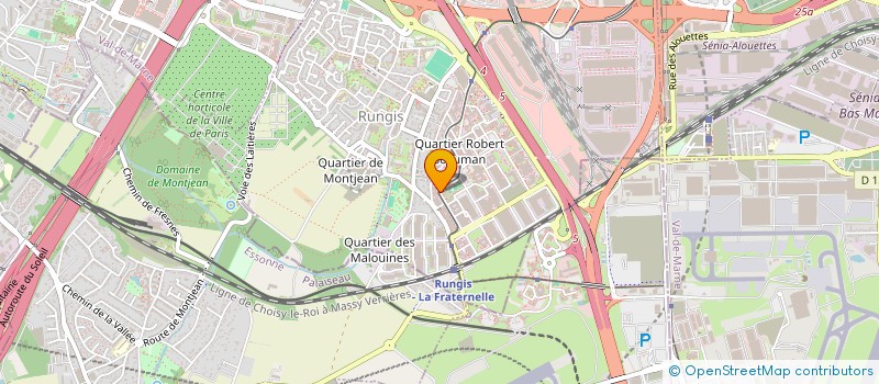 localisation de l'entreprise RUNGIS EXPERT à RUNGIS