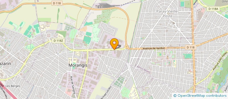 localisation de l'entreprise RUNGIS FROID DISTRIBUTION à MORANGIS