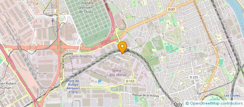 localisation de l'entreprise RUNGIS GLACE  THIAIS