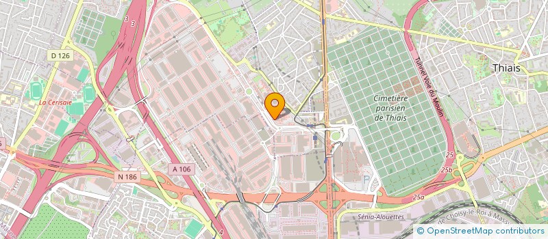 localisation de l'entreprise RUNGIS INTERNATIONAL FRIGO  CHEVILLY-LARUE