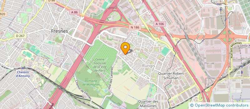 localisation de l'entreprise RUNGIS INVESTISSEMENTS IMMOBILIERS SCI  RUNGIS