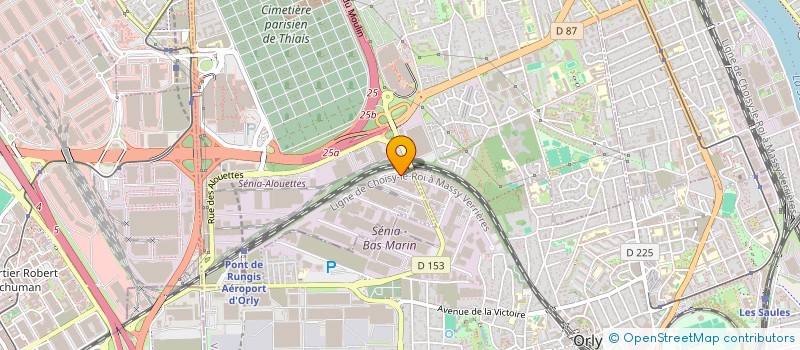 localisation de l'entreprise RUNGIS PALETTES à FLEURY-MEROGIS