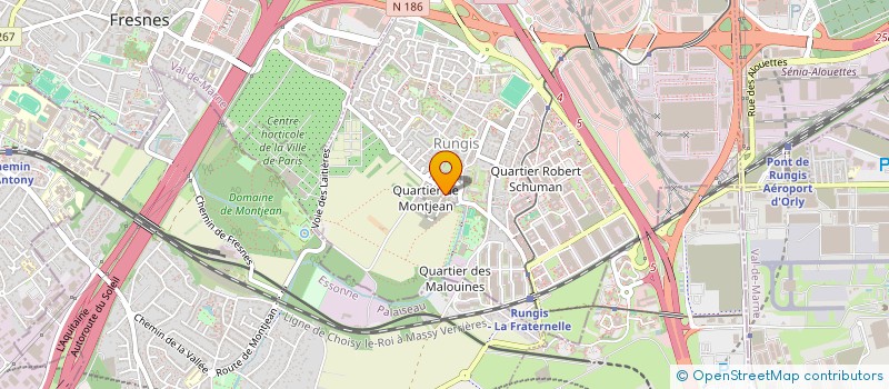 localisation de l'entreprise RUNGIS SERVICES  RUNGIS