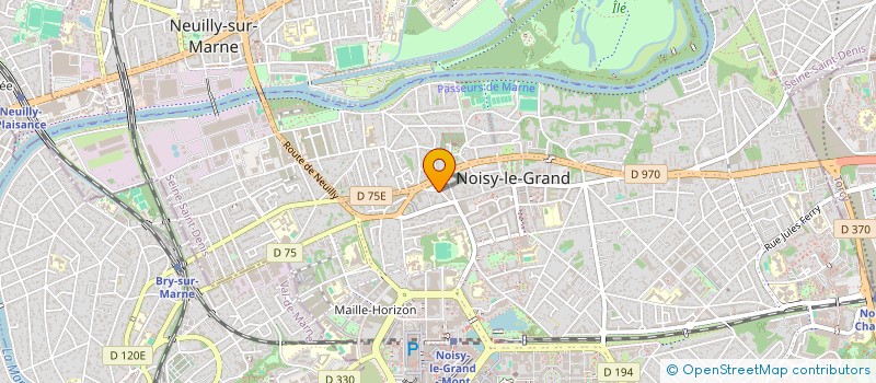 localisation de l'entreprise RUNGISLAND  NOISY-LE-GRAND