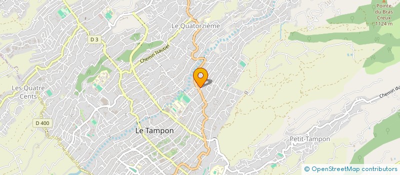 localisation de l'entreprise RUNISOL  LE TAMPON