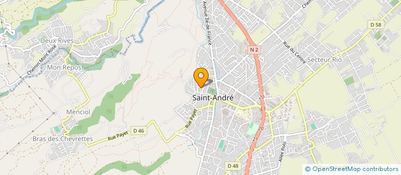 localisation de l'entreprise RUNIXO CONTROLE  SAINT-ANDRE