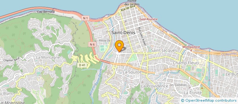 localisation de l'entreprise RUNLOGISTIC à SAINT-DENIS