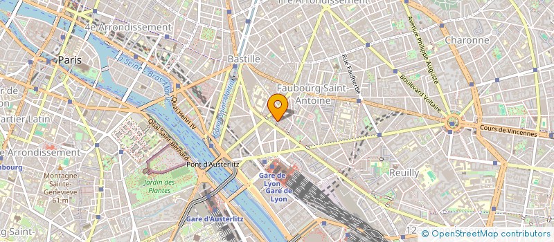 localisation de l'entreprise RUNNER FRET à PARIS