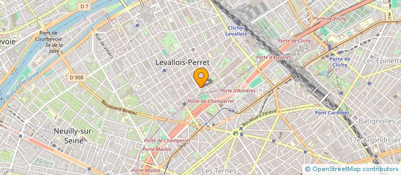 localisation de l'entreprise RUNNER SERVICES à LEVALLOIS-PERRET