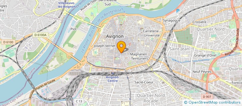 localisation de l'entreprise RUNNER SPORTS à AVIGNON