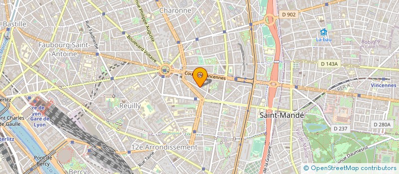 localisation de l'entreprise RUNNING 52  PARIS