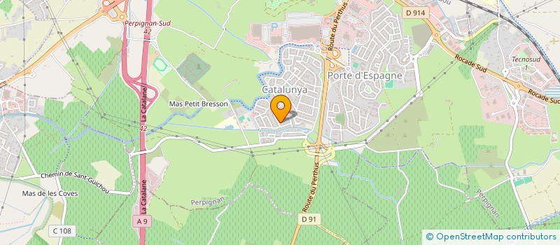 localisation de l'entreprise RUNNING 66 PERPIGNAN  PERPIGNAN