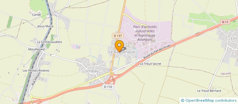 localisation de l'entreprise RUNNING A STE SOULLE  SAINTE-SOULLE