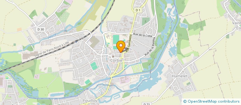 localisation de l'entreprise RUNNING-CLUB DE CORBIE à CORBIE