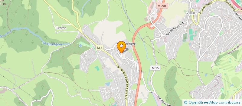 localisation de l'entreprise RUNNING CLUB LERPTIEN à SAINT GENEST LERPT