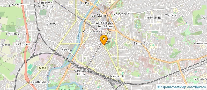 localisation de l'entreprise RUNNING PASSION 72  LE MANS