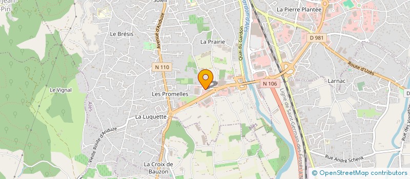 localisation de l'entreprise RUNNING PASSION à ALES