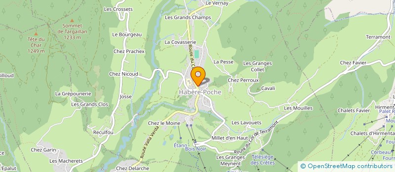 localisation de l'entreprise RUNNING RANDO CONSEIL  HABERE-POCHE