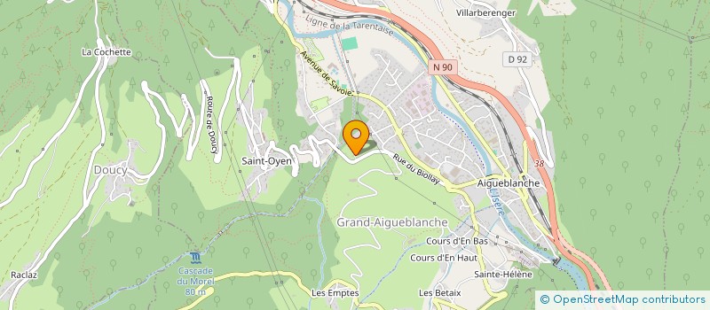 localisation de l'entreprise RUNNING REPAIRS  GRAND-AIGUEBLANCHE