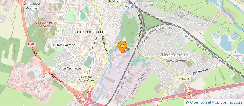 localisation de l'entreprise RUNNING TRANSPORT  MUIZON