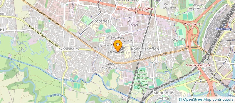 localisation de l'entreprise RUNNY NOISE à STRASBOURG