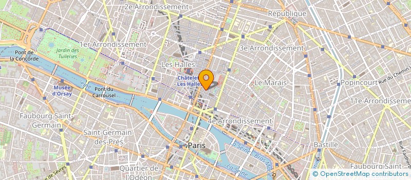 localisation de l'entreprise RUNO à PARIS
