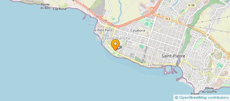 localisation de l'entreprise RUNOVATION à SAINT-PIERRE