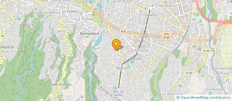 localisation de l'entreprise RUNRADIOPHYSIQUE à SAINT-DENIS