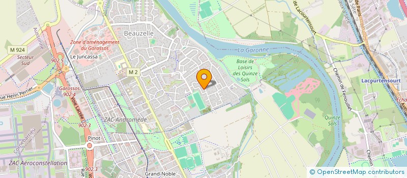 localisation de l'entreprise RUNRUN  BEAUZELLE