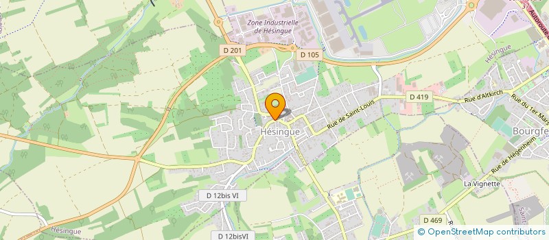 localisation de l'entreprise RUNSER MATERIAUX à MICHELBACH-LE-HAUT